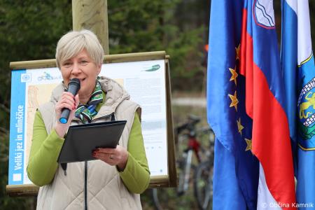 Z zasaditvijo dreves smo uradno odprli kolesarsko povezavo Kamnik–Godič (20)